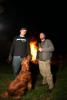 Dog Owner and Fire